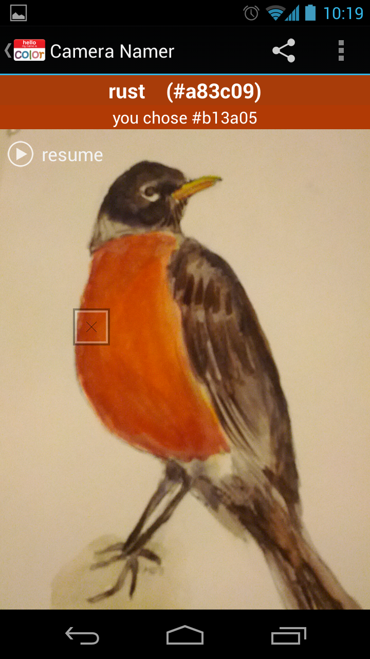 color namer app screenshot